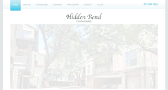 Desktop Screenshot of hiddenbendtownhomes.com